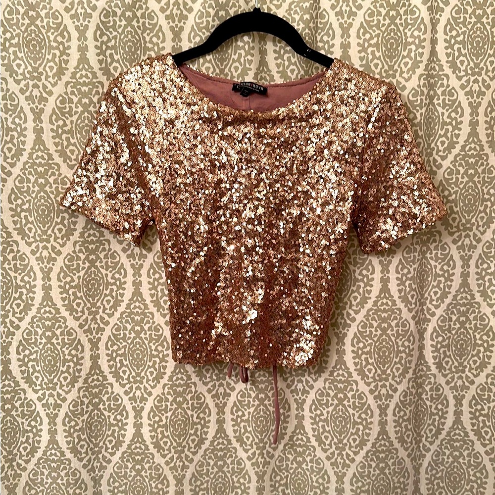 Sparkled Crop Top